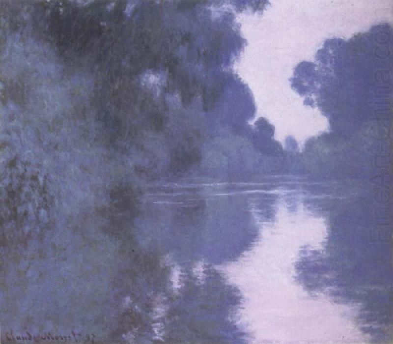 Claude Monet Morning on the Seine,near Giverny oil painting picture